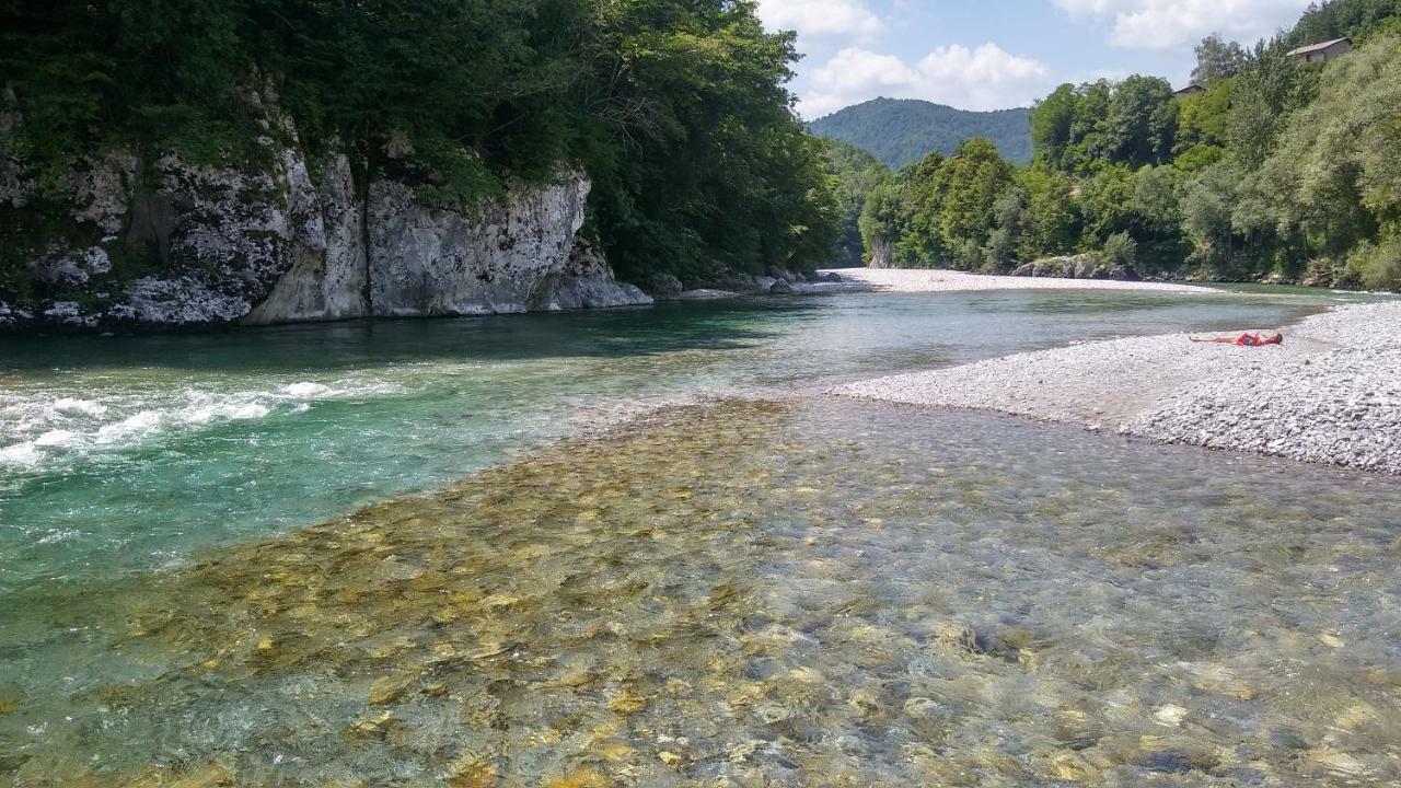 Sobe Baca Hotel Most na Soči Eksteriør billede